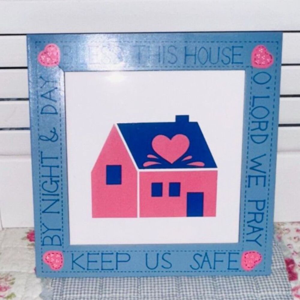 Kitchen Trivet Hot Pad Plate Heart Cottage Core Ceramic Wood House Of Lloyd